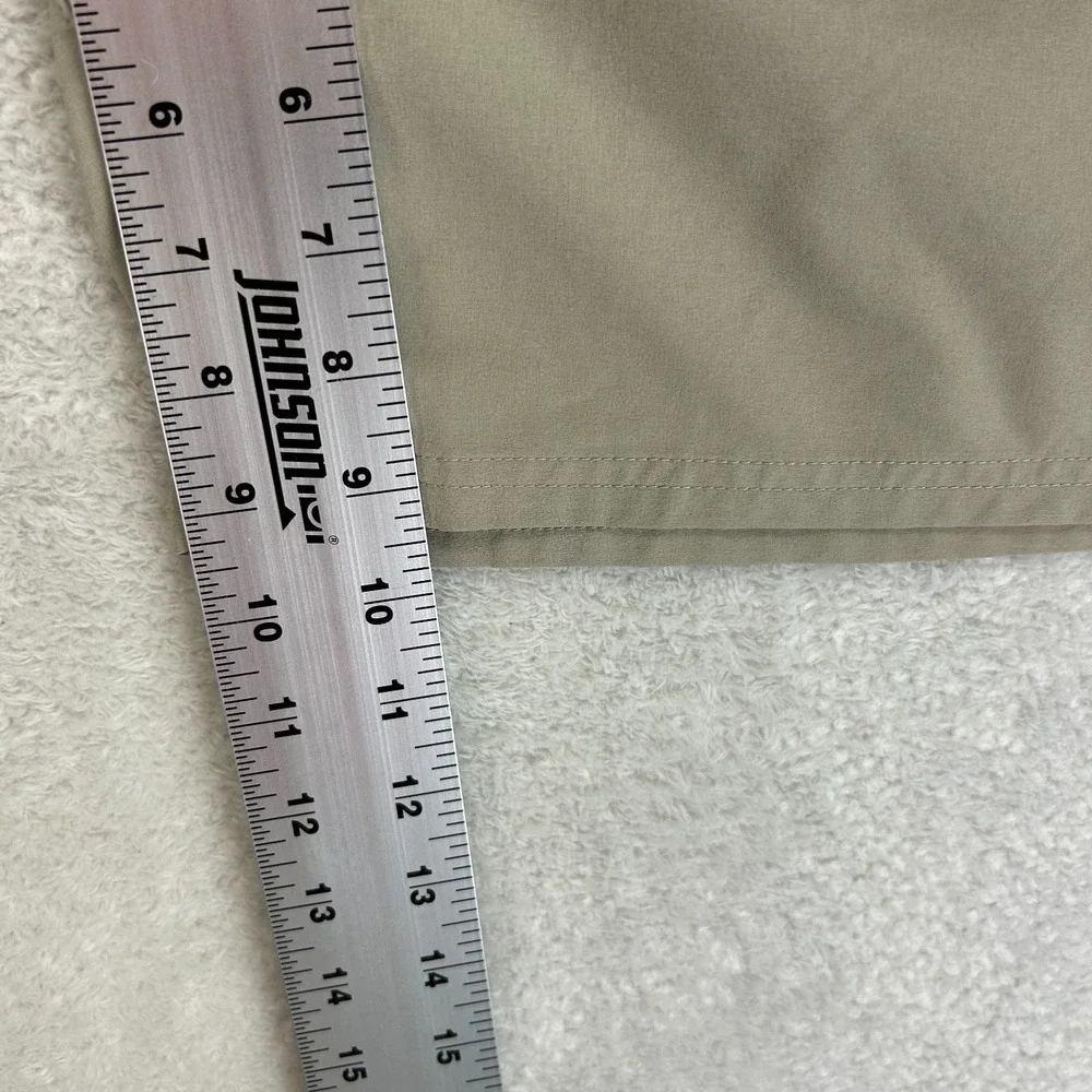 L.L.Bean Multisport Shorts XXXL Mens Sage Green Stretch Comfort Performance